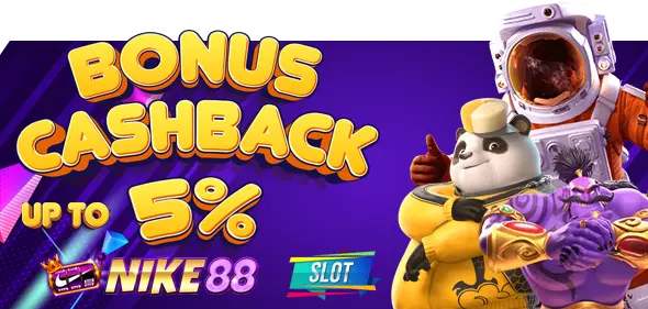 Bonus Cashback Mingguan Slot Up To 5%